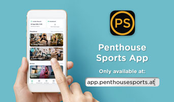 Penthouse Sports App zur Verwaltung von Kurs- und Terminbuchungen
